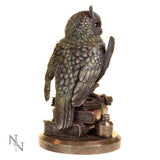 Ulula Bronze Academic Owl Figurine