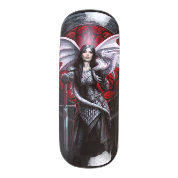 Valour Dragon Glasses Case by Anne Stokes