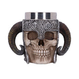 Viking Skull Helmet Tankard