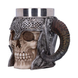 Viking Skull Helmet Tankard