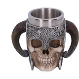 Viking Skull Helmet Tankard