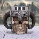 Viking Skull Helmet Tankard