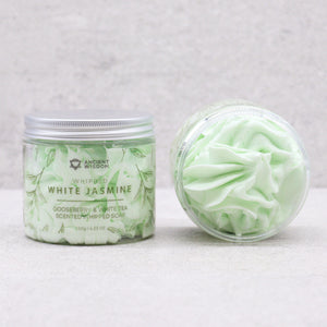 White Jasmine, Gooseberry & White Tea Whipped Cream Soap