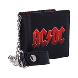 AC/DC Lightning Logo Chained Wallet