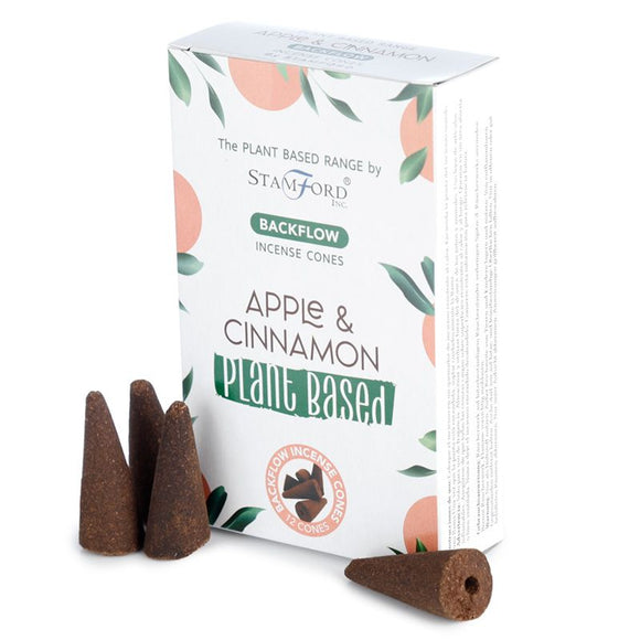 Apple & Cinnamon Plant Based Backflow Incense Cones