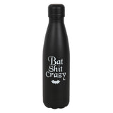 Bat Shit Crazy Black Water Bottle