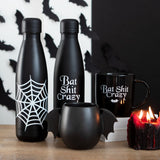 Bat Shit Crazy Black Water Bottle