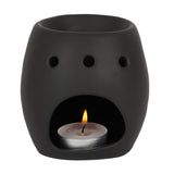 Black Skull Oil Wax Burner