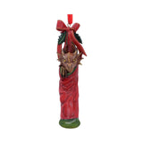 Christmas Stocking Dragon Hanging Ornament by Anne Stokes