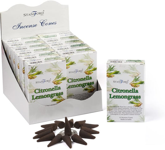 citronella lemongrass incense cones