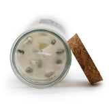 Cleansing Spell Candle with White Jasper