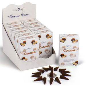 Coconut incense cones