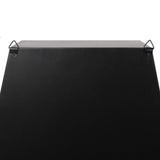 Coffin Shaped Black Shelves