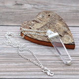 Quartz Necklace, Crystal Jewellery