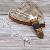 Tiger's Eye Crystal Necklace