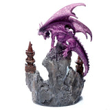 Dark Legends Crystal Castle Tealight Candle Holder