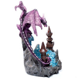 Dark Legends Crystal Castle Tealight Candle Holder