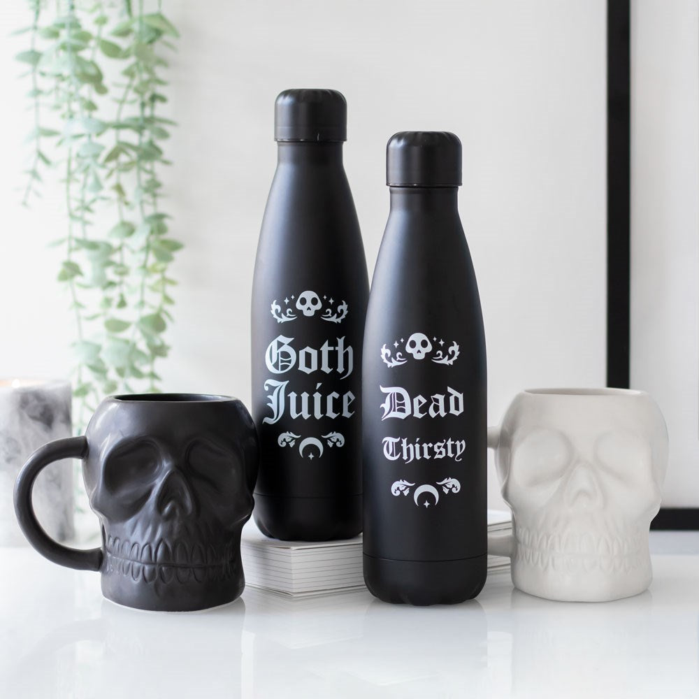 Dead Thirsty Black Metal Water Bottle – Twisted Earth