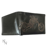 Embossed Motorcycle Bike Wallet