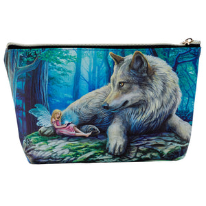 Fairy  & Wolf 'Fairy Stories' Toiletry Bag by Lisa Parker