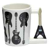 Electric Guitar Handle Mug