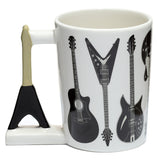 Electric Guitar Handle Mug