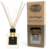 Lime & Ginger Essential Oil 200ml Reed Diffuser