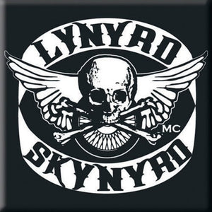 Lynyrd Skynyrd Fridge Magnet: Biker Patch Logo