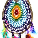 Rainbow Teardrop Dreamcatcher