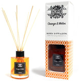 Orange & Melon Essential Oil 120ml Reed Diffuser