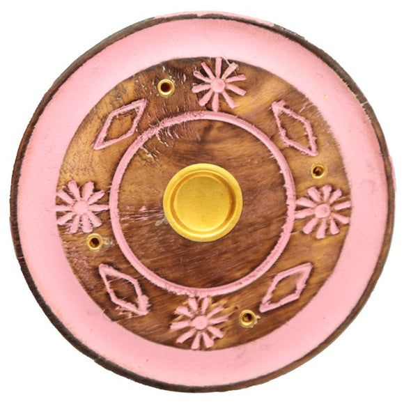 Pink Flower Incense Holder