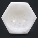 Selenite Crystal Hexagon Bowl