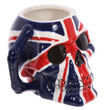 Union Jack Skull Mug