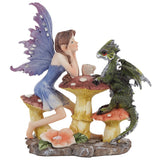 Woodland Spirit Fairy & Dragon Tea Party Ornament