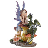 Woodland Spirit Fairy & Dragon Tea Party Ornament