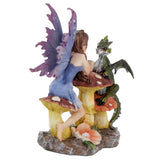 Woodland Spirit Fairy & Dragon Tea Party Ornament