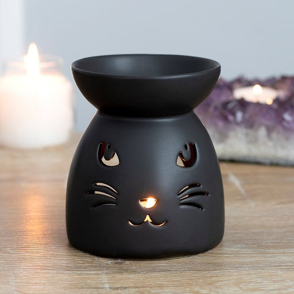 cat face oil burner