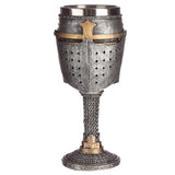 Medieval Helmet & Chain Mail Goblet