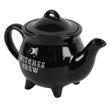 Witches Brew Black Cauldron Teapot