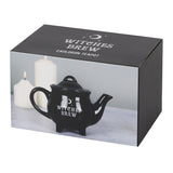 Witches Brew Black Cauldron Teapot